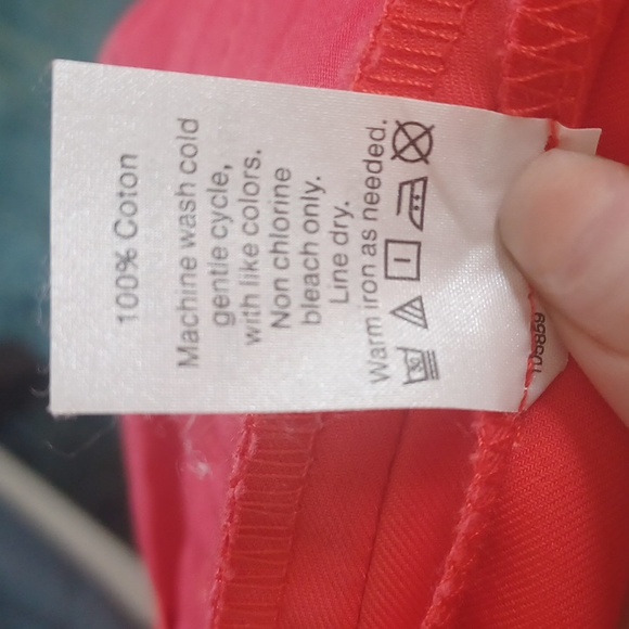 J.Crew Coral Mini Skirt with pockets - Picture 6 of 7